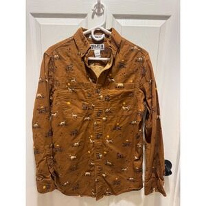 Men's Free Swingin'‎ Flannel Relaxed Fit Shirt Size Small Slim fit